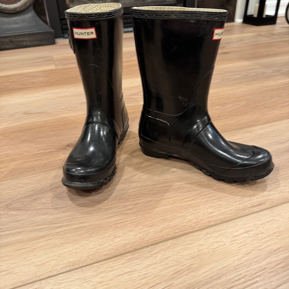 Womens Hunter Original Short Gloss Rain boot Size 7 - Picture 1 of 8